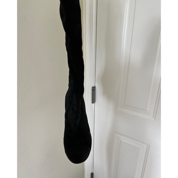 Enzo Angiolini Black Suede Boots - Picture 4 of 6